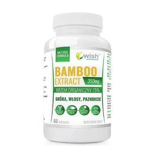 WISH Pharmazeutischer Bambus-Extrakt 350 mg, 60 Kapseln