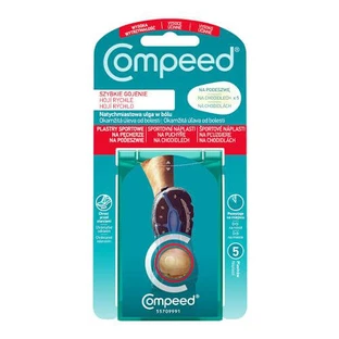 COMPEED Sport Blasenpflaster für die Sohle, 5 Stück.