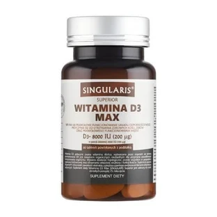 Singularis Vitamin D3 Max, 60 tabl.