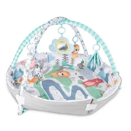 Canpol Babies Educational play mat playpen for babies 0m+ Safari 81/100