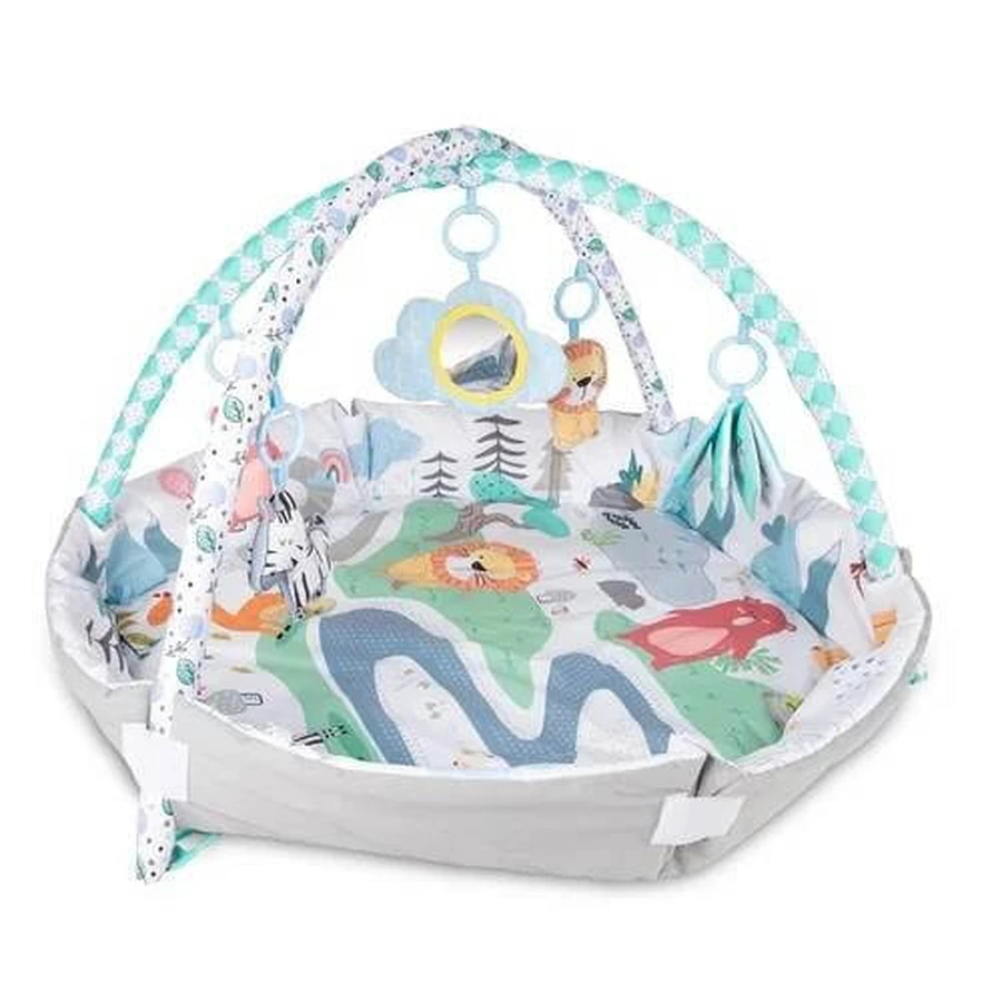 Canpol Babies Educational play mat playpen for babies 0m+ Safari 81/100