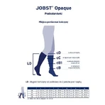 JOBST OPAQUE lange compressiekniekousen CCL1 natuur, maat 4 OP