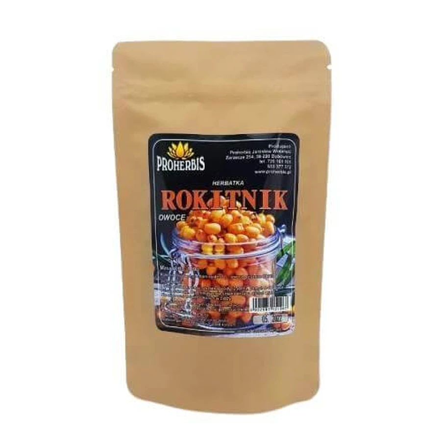 PROHERBIS sea buckthorn fruit, 100 g