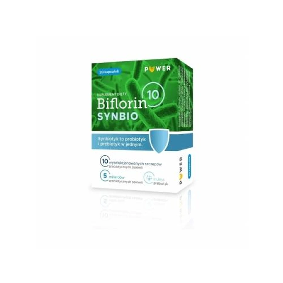 PUWER Biflorin 10 SYNBIO Synbiotikum, 20 Kapseln