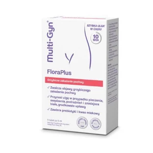 Multi-Gyn FloraPlus Vaginalgel, 5 Tuben à 5 ml
