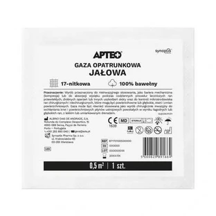 APTEO CARE sterile dressing gauze 0.5m2 17n, 1pc
