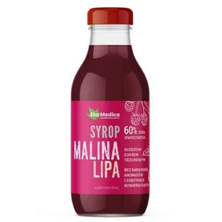 EkaMedica Raspberry Lime Syrup, 300 ml