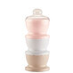 3-compartment milk powder container, Powder Pink, Thermobaby
