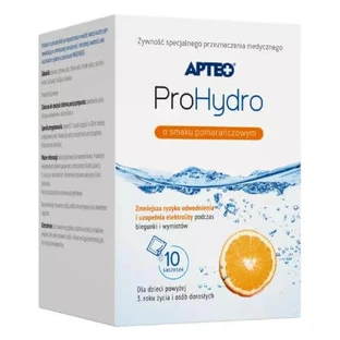 APTEO ProHydro Orangengeschmack, 10 Portionsbeutel