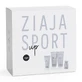 Ziaja Sport Geschenkset: 2in1 Bodylotion en haarconditioner, 200 ml + 2in1 Shampoo en douchegel, 200 ml + Hand- en voetcrème, 100 ml + 2in1 Antitranspirant en serum, 60 ml