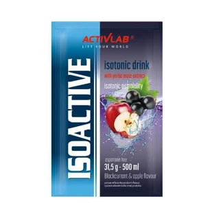 ACTIVLAB ISOACTIVE Bebida isotónica Grosella negra con manzana, 31,5g