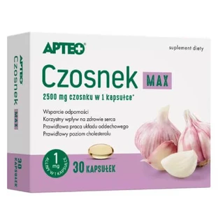 Knoflook Max APTEO, 30 capsules
