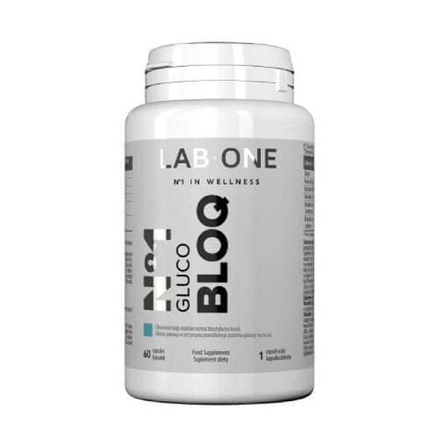 Lab One Gluco BLOQ, 60 Kapseln