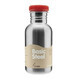 Recipiente de acero inoxidable con tapa roja, 500 ml, Laken