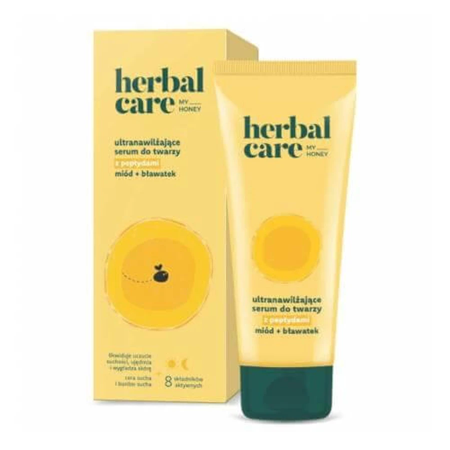 FARMONA HERBAL CARE My Honey Ultra-hydrating face serum with peptides, 50 ml.
