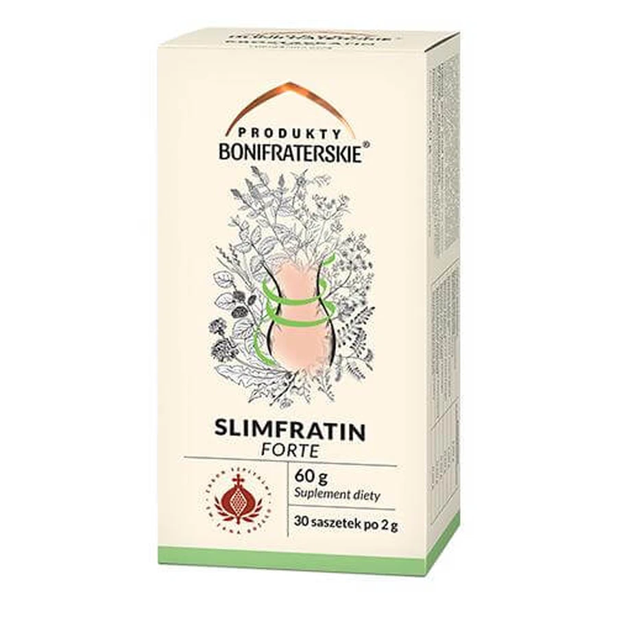 Bonifraters Produkte Slimfratin Forte, 30 Portionsbeutel