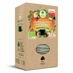 DARY NATURY Thé à la pomme et à la menthe EKO, 25 sachets x 2,5 g