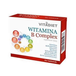 VITADIET Complejo vitamínico B, 60 comprimidos