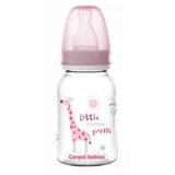 CANPOL BABIES Bottle Narrow 120ml Africa Pink Giraffe 0m+ 59/100