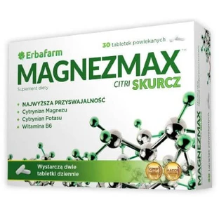 MAGNEZMAX Citri Schrumpfung, 30 Tabletten