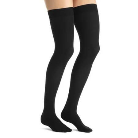 JOBST OPAQUE lange compressiekousen CCL2 zwart, maat 3 ZP