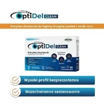 OptiDel Clean Steriele Doekjes voor hygiëne van de ooglidranden en het gebied rond de ogen, 20 stuks