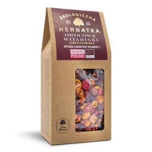 DARY NATURY Owocowe vitaminki Liofilizowana Bio Tee, 80g