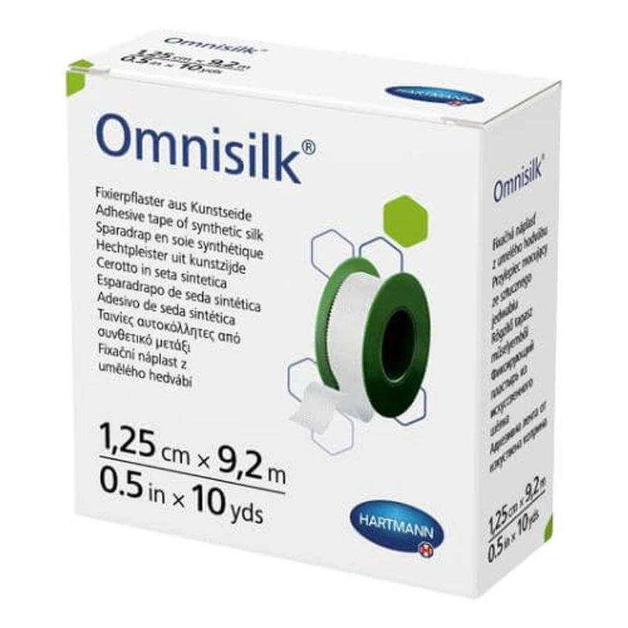 OMNISILK Seidenkleber 1,25cm x 5m, 1 Stück