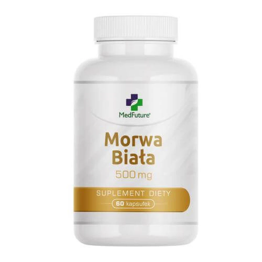 MedFuture Mûrier blanc 500mg, 60 gélules