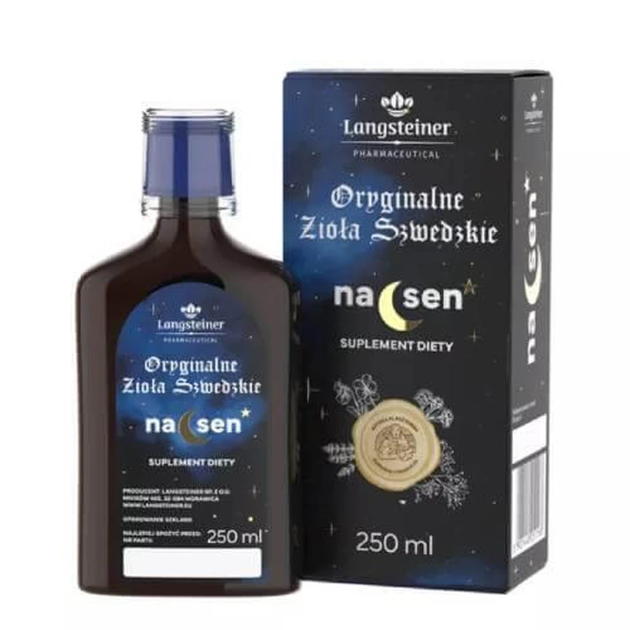 Langsteiner Originele Zweedse Kruiden voor Slaap, 250ml