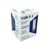 Fora 6 Glucose test strips, 50 pcs