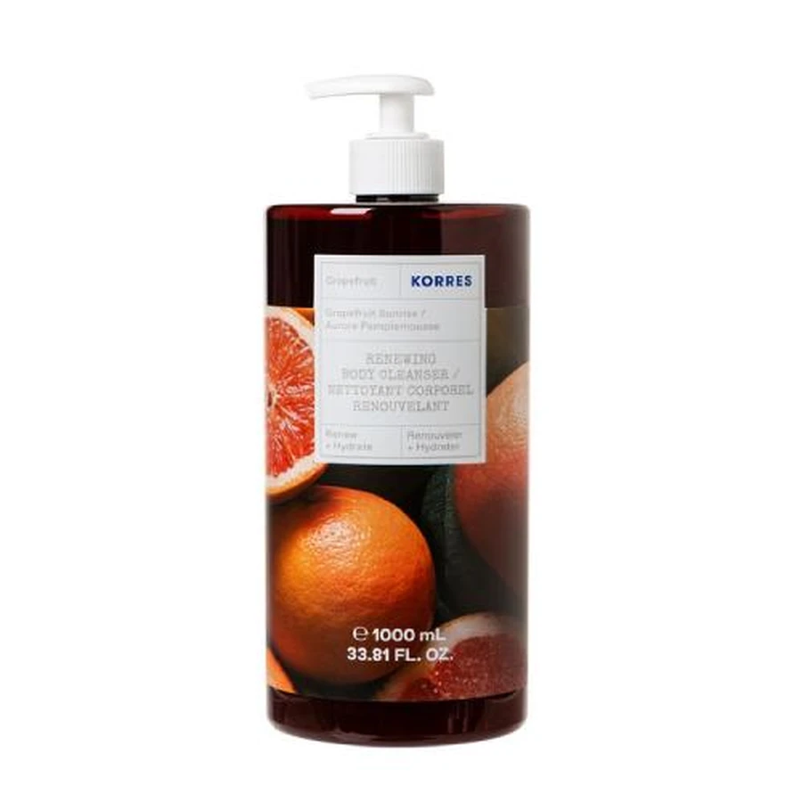 KORRES Grapefruit Sunrise Shower Gel, 1000ml