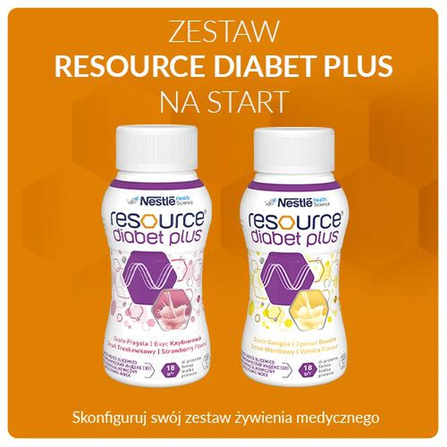 Resource Diabet Plus starter kit (8 bottles x 200ml)