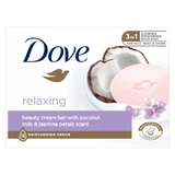 Dove Relaxing Creamy Washing Bar Coconut Milk and Jasmine Petals, 90 g
