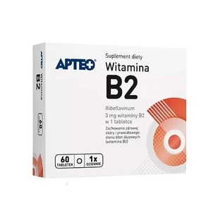 Apteo Vitamin B2, 60 Tabletten.
