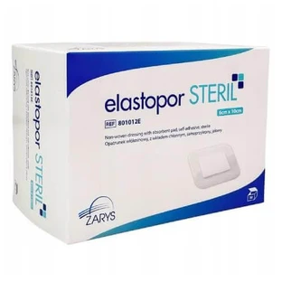 ELASTOPOR Apósito estéril de vellón con almohadilla absorbente 6x10cm, 50 unid.