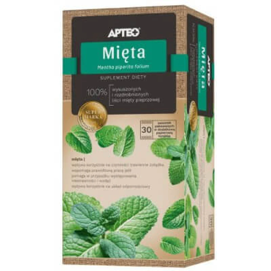APTEO NATURA Minze, 30 Portionsbeutel