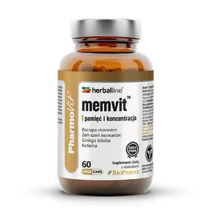 PHARMOVIT Memvit Gedächtnis und Konzentration, 60 Kapseln