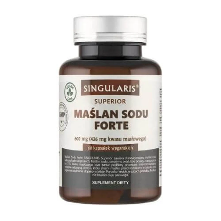 Singularis Superior Natriumbutyrat Forte, 60 vegane Kapseln