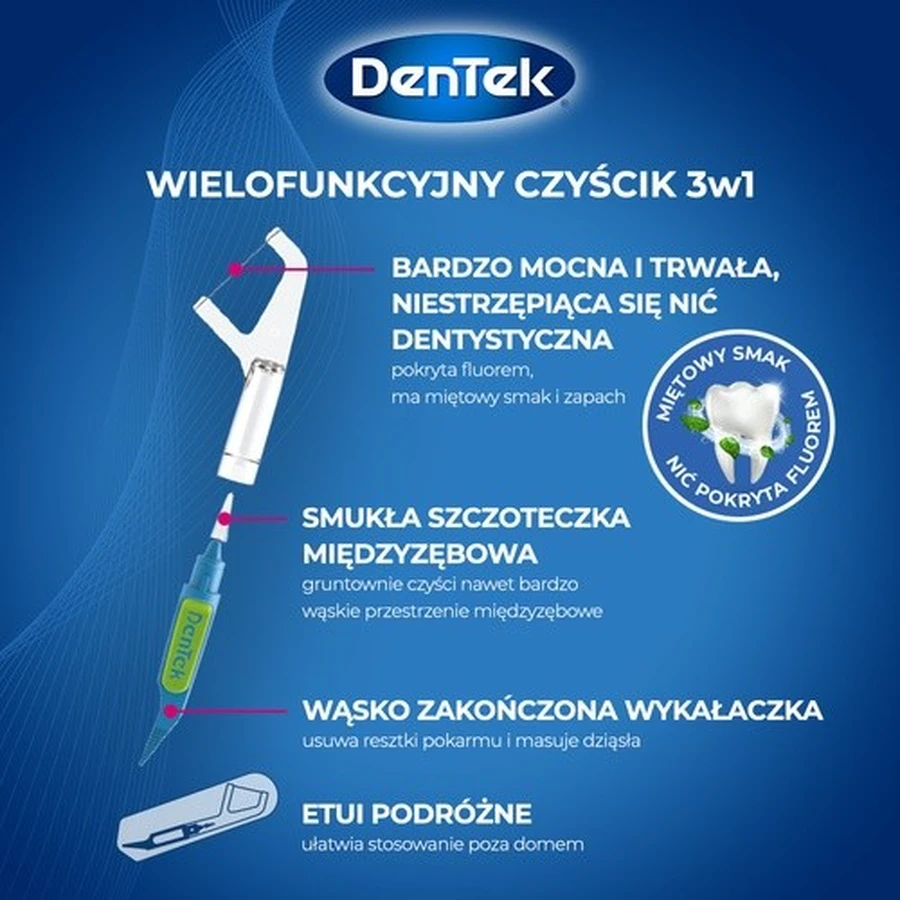 DENTEK Multifunktionsreiniger 3in1 On The Go, 12 Stück
