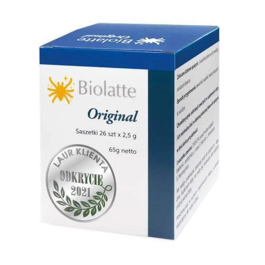 BIOLATTE Original, 26 sachets x 2,5g