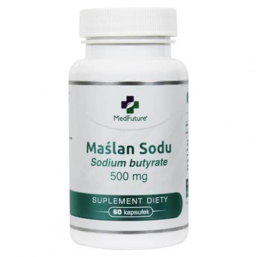 MedFuture Natriumbutyrat 500mg, 60 Kapseln