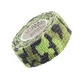 VITAMMY Autoband Elastisch Cohesief Verband 2,5cm x 450cm Groen Moro
