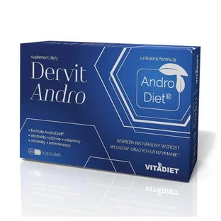 VITADIET Dervit Andro, 60 caps