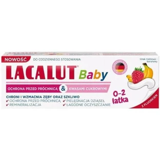 LACALUT Baby tandpasta voor kinderen 0-2 jaar, 55ml