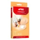 APTEO Round flesh-colored plasters with dressing, 20 pcs.