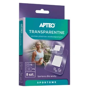 APTEO set waterbestendige transparante pleisters, 8st