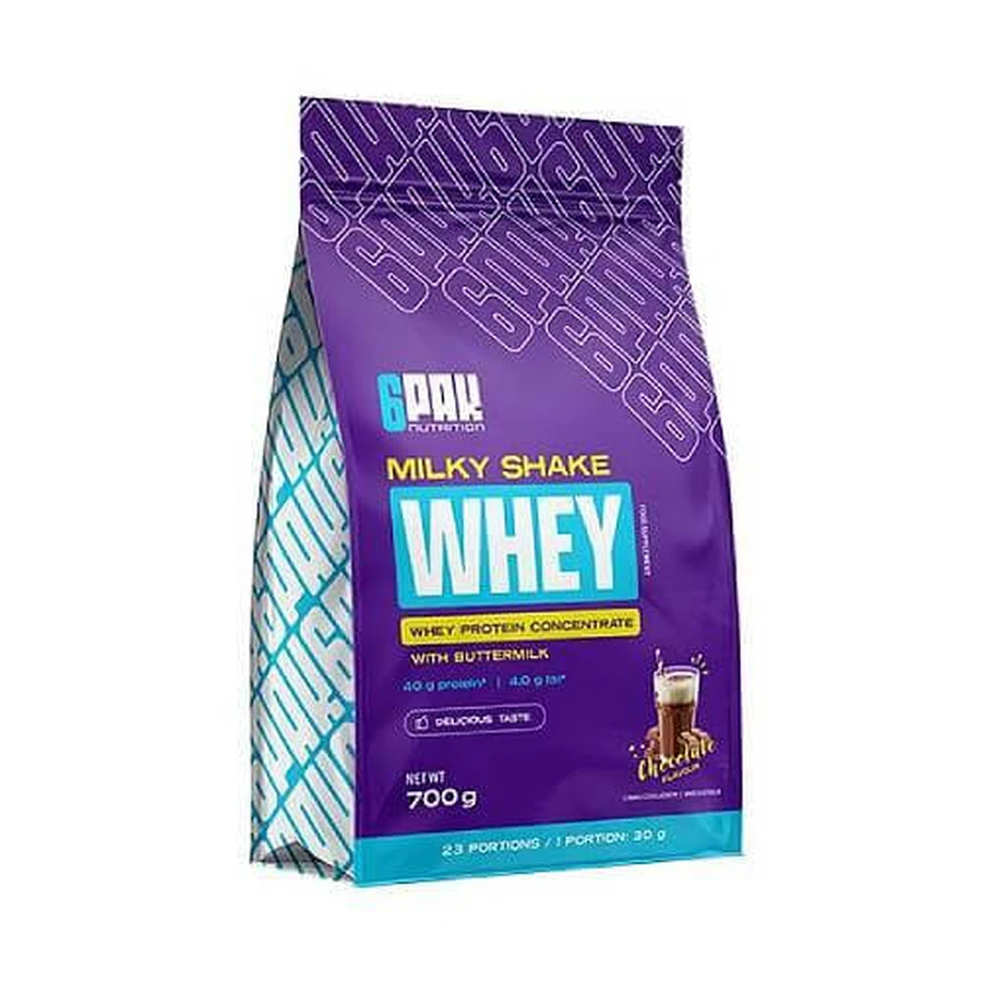 6Pak Nutrition Milky Shake Whey Chocolate, 700 g