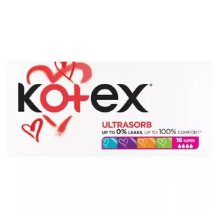 KOTEX Ultra Sorb Super Tampons, 16 Stück