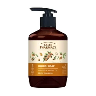 GREEN PHARMACY Amandel en Arganolie Vloeibare Zeep, 460ml